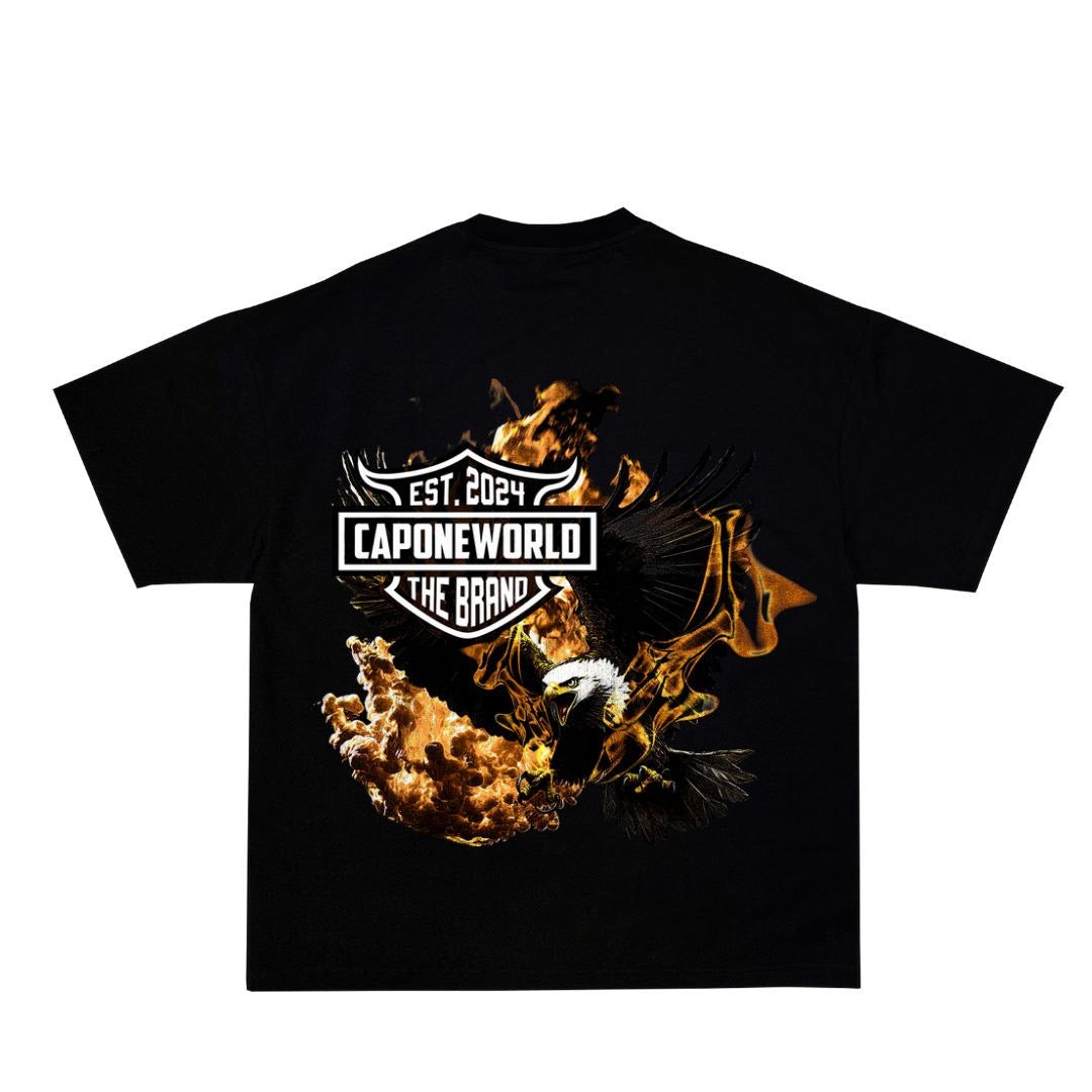 CAPONE WORLD EAGLE TEE