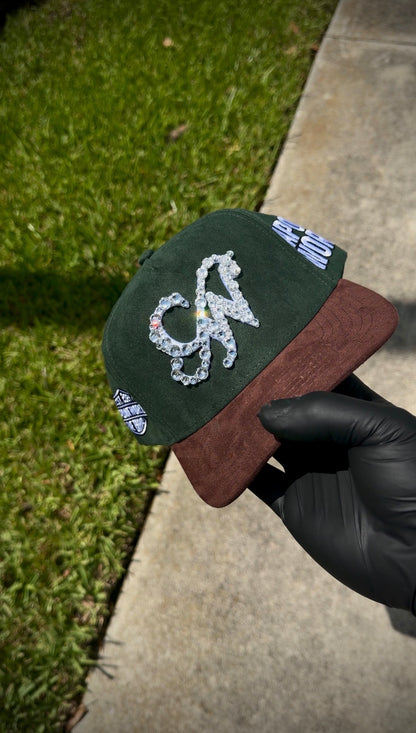 FOREST GREEN & BROWN ''ICED OUT" CW