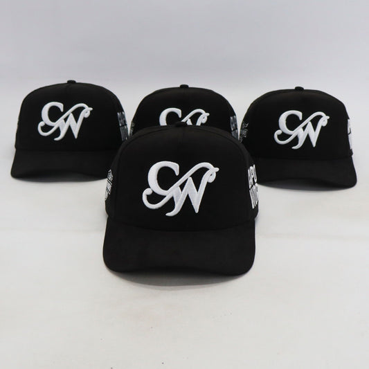 BLACK & WHITE “CAPONE WORLD” SNAPBACK A-FRAME